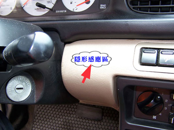 感應區
