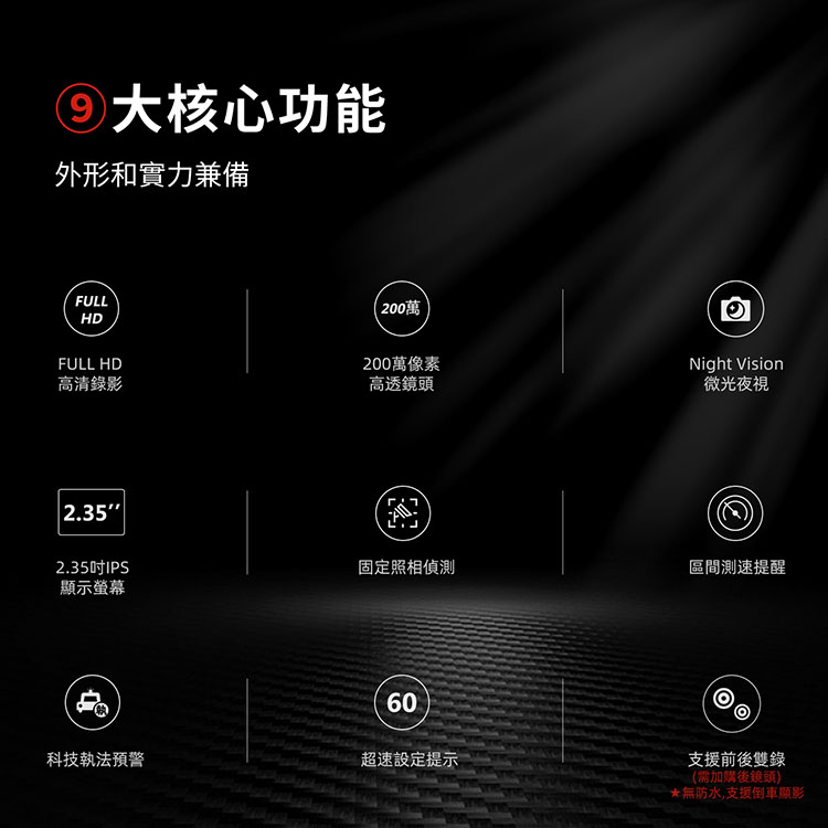 PAPAGO G11 全方位測速 1080P 行車紀錄器