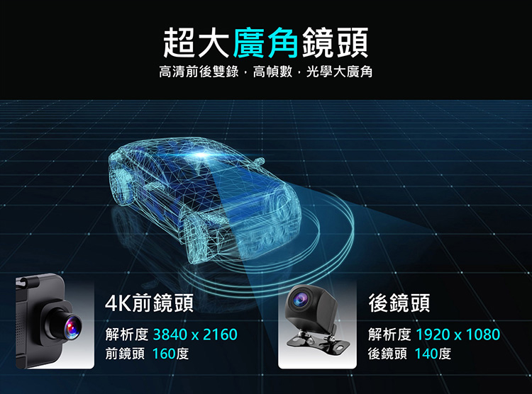 coral m9 前後錄影行車紀錄器