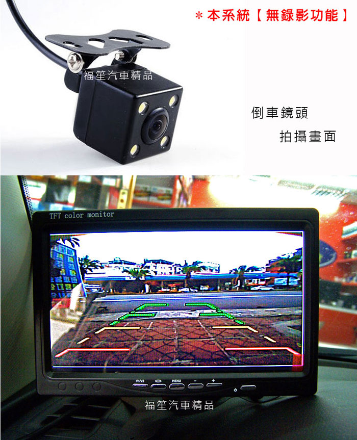 SONY倒車攝影鏡頭