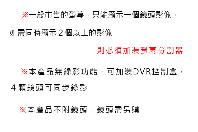 螢幕分割顯示